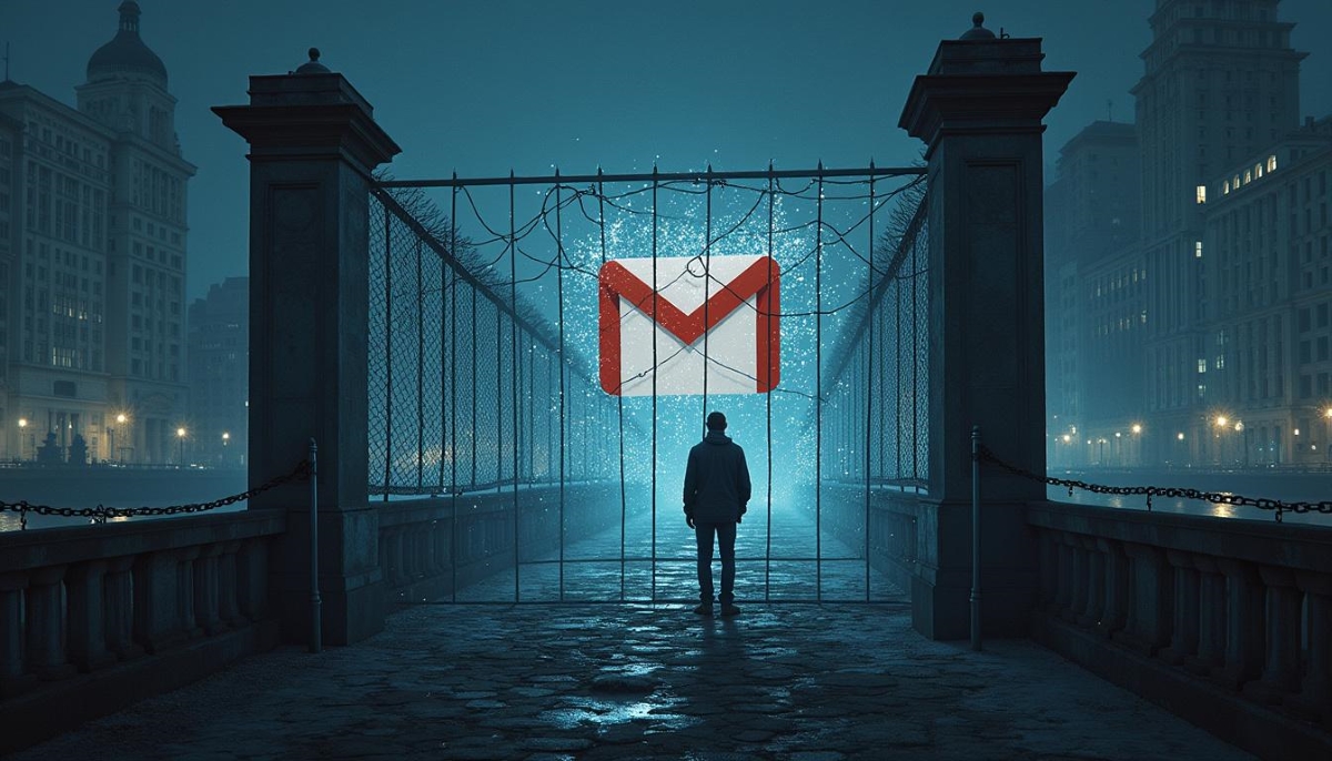 Image sur le blocage de Google en Russie