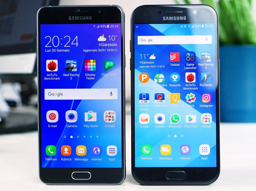 Samsung Galaxy A5 2016 и 2017 года: сходства и принципиальные различия