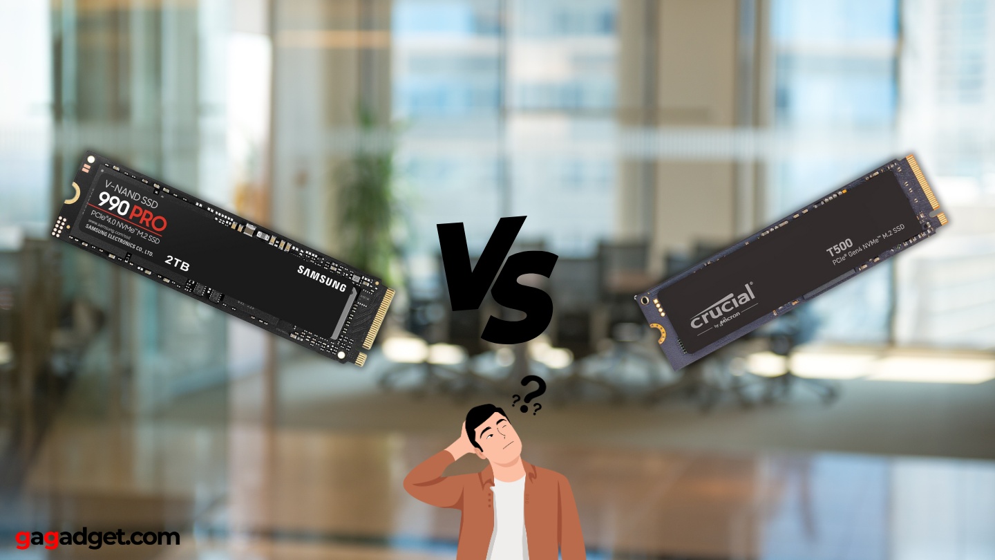 990 Pro vs T500 comparison