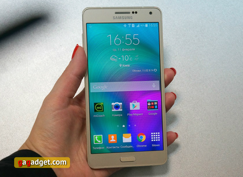 Обзор смартфона в металлическом корпусе Samsung Galaxy A7-3
