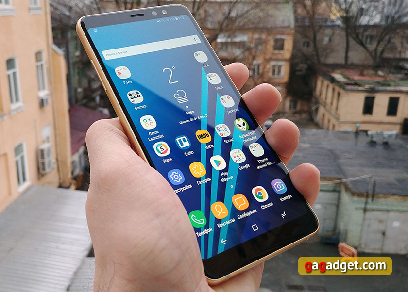 Обзор Samsung Galaxy A8+: средний класс с задатками флагмана-20