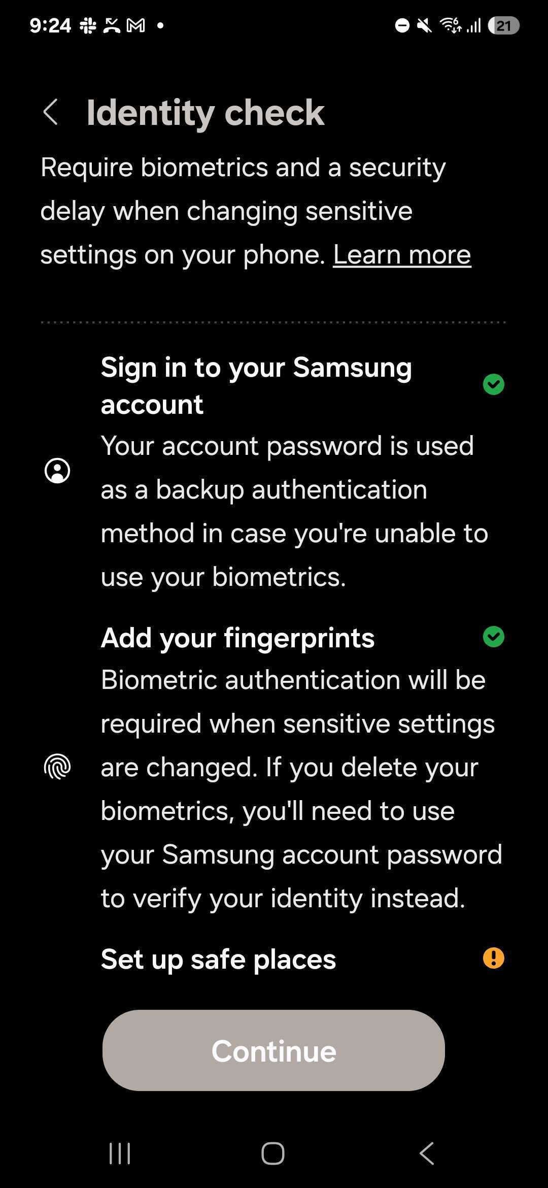 Samsung Galaxy Android 15 One UI 7 Identity Check 01