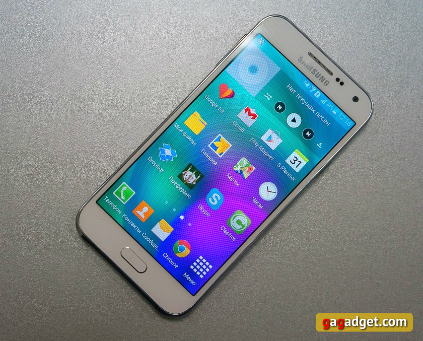 Обзор смартфона-«среднячка» Samsung Galaxy E5-2