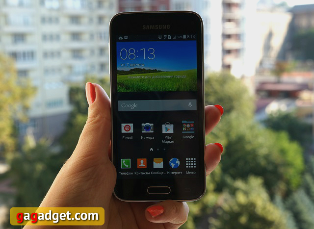 Обзор смартфона Samsung Galaxy S5 Mini: комплекс полноценности-2