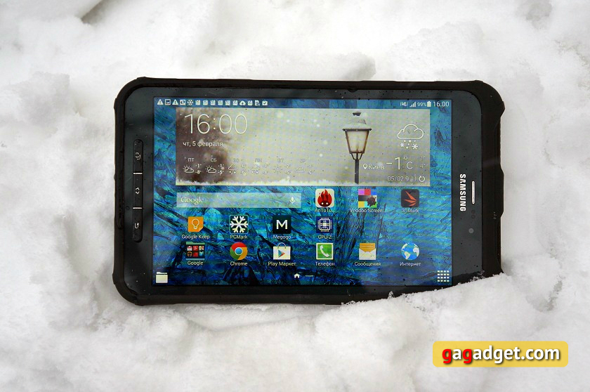Обзор защищенного планшета Samsung Galaxy Tab Active 