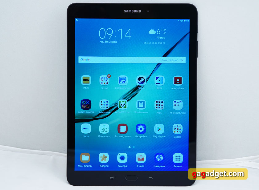 Обзор флагманского планшета Samsung Galaxy Tab S3-3