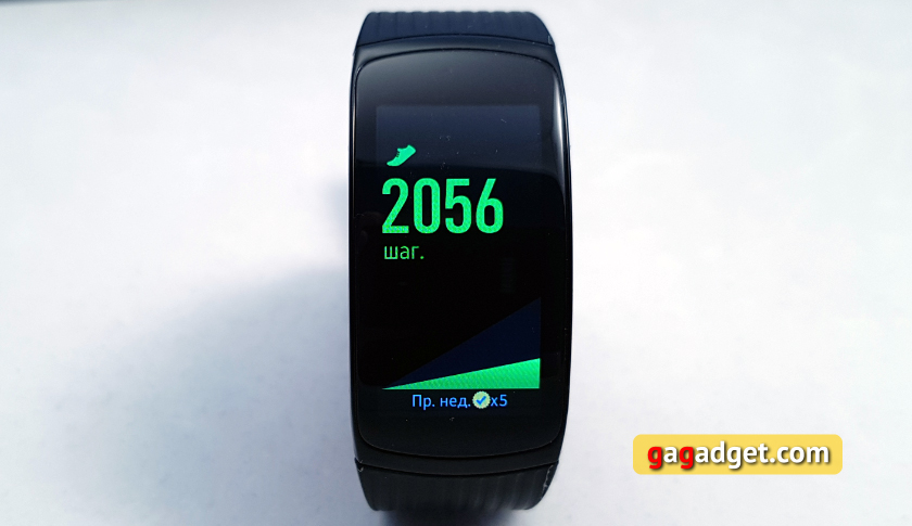 Обзор Samsung Gear Fit2 Pro: фитнес-браслет теперь и для плавания-90