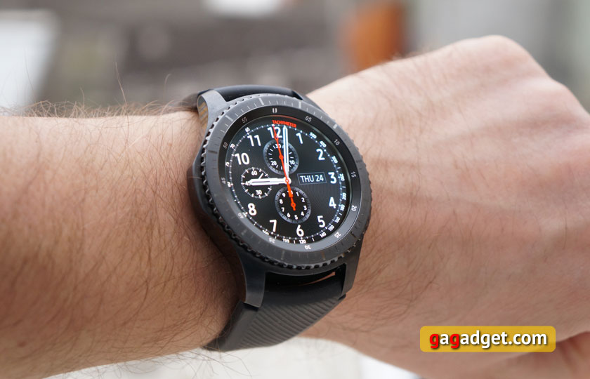 Обзор «умных» часов Samsung Gear S3 Frontier