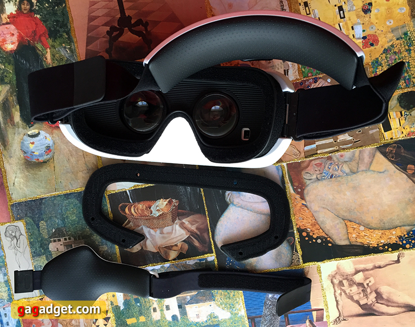 Plastic world: Samsung Gear VR-6 review' / ></p>
<p>The straps on which the helmet is attached to the head are soft. They are detachable and adjustable in length. If you spend a couple of minutes, you can perfectly fit the product for yourself. There will be no pressure or slipping, unlike a cheap cardboard Cardboard. It’s also not worth worrying about the fact that something will stretch somewhere. But Gear VR is heavy, from watching movies for a long time or from several hours of playing games, the head gets tired. Although I couldn’t spend more than 30 minutes in it out of habit, the brain needs to get used to virtual reality. I regret that I didn’t have Gear VR for long, and I didn’t have time to introduce my flight attendant friend to testing. Representatives of this profession have an excellent vestibular apparatus and a trained love for entertainment, from which the average person is seriously swayed. Therefore, I never received an answer to the main question – are there people on this planet for whom virtual reality does not cause physiological consequences. I only know that Cardboard VR swayed her much less often than me. It was difficult for me to get a new experience – I had to ride more swings as a child or be more extreme in my adult life.</p>
<p>At first, I was worried about the safety of the USB connector through which the Note 4 connects to the Gear VR. The smartphone snaps into the helmet and closes with a plastic cover for greater reliability (in principle, it is possible without a cover, but it is more reliable with it). But it turned out that the mount is movable, so there is no need to worry about microUSB. The main thing is not to forget to latch all moving parts and not to forget to pull out Note 4 correctly. If the smartphone <a href='https://trade-x.com.ng/page-waiting-for-the-flagship-what-people-expect-from-the-galaxy-s4-and-what-they-wont-get