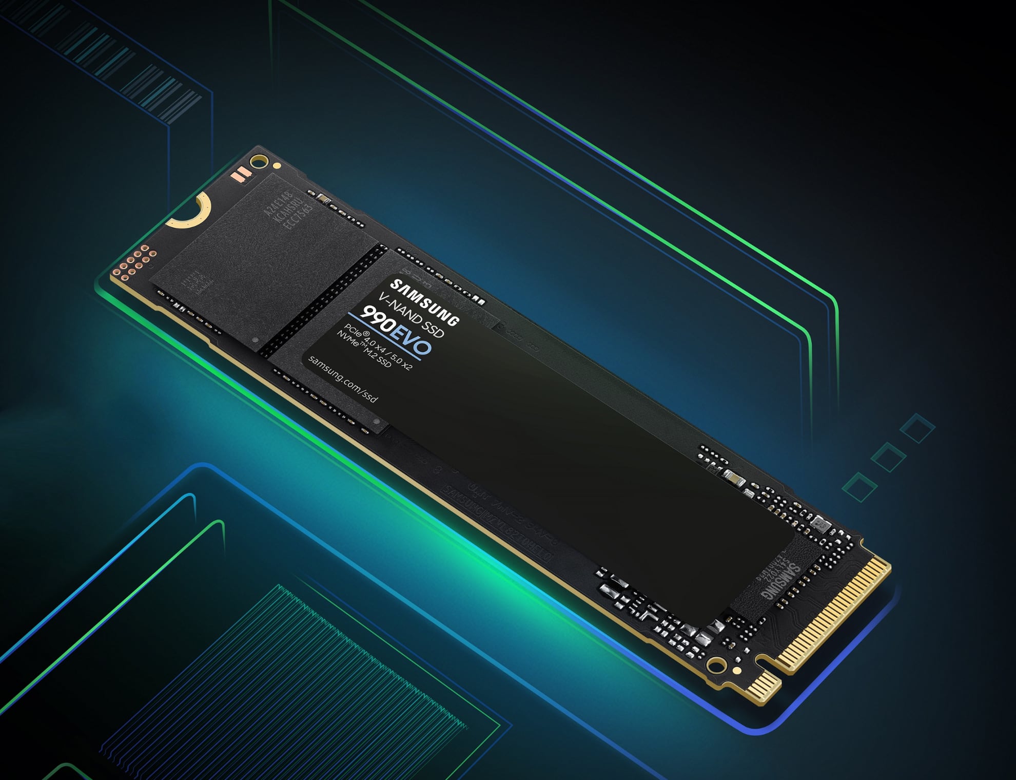 Samsung annonce le SSD haute vitesse 990 EVO, qui coûtera 210 dollars pour 2 To