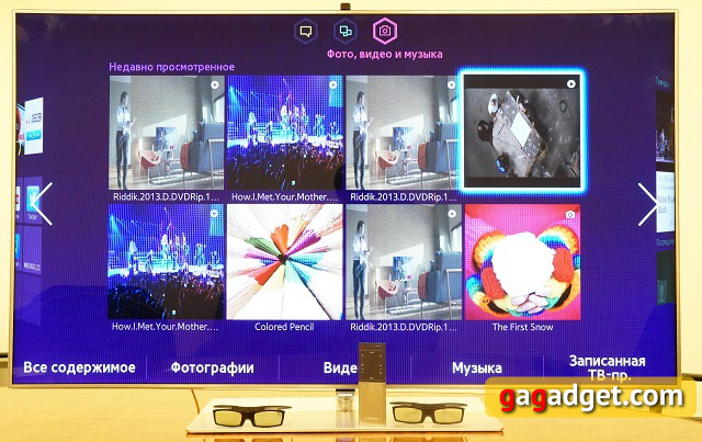 Обзор LED-телевизора Samsung UE60F7000 с 3D и Smart TV