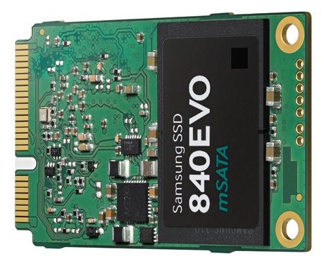 Samsung выпустит твердотельный накопитель 840 EVO с интерфейсом mSATA SSD объемом 1 ТБ-2