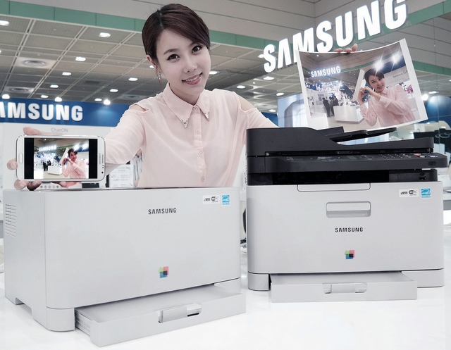 Samsung C413W: первые цветные лазерные МФУ и принтеры с NFC-модулем (обновлено)