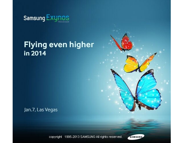 Samsung представит на выставке CES 2014 процессоры Exynos следующего поколения