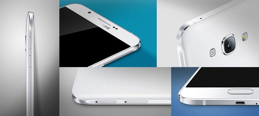 Samsung представила свой самый тонкий смартфон Galaxy A8