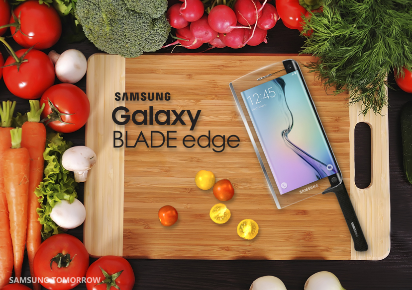 Samsung Galaxy BLADE edge: первый в мире «умный» нож