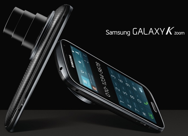 Samsung представила камерофон Galaxy K Zoom-2