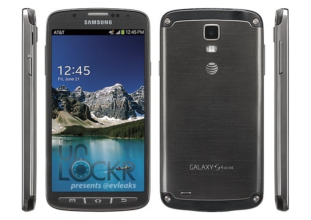 Пресс-фото защищенного смартфона Samsung Galaxy S4 Active утекло в сеть