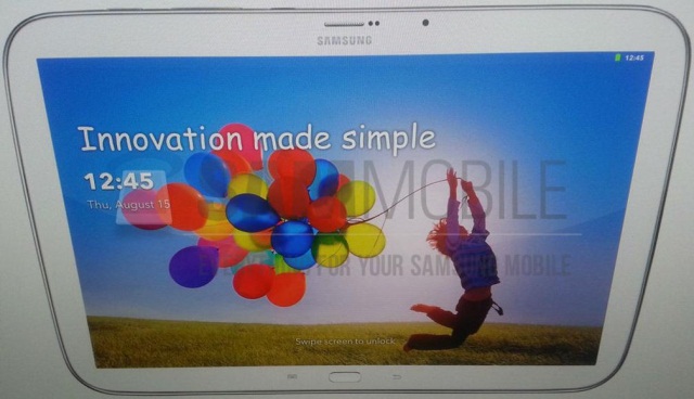 Предположительные фото и спецификации планшета Samsung Galaxy Tab 3 Plus