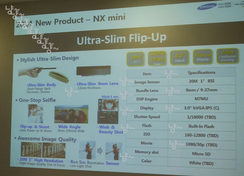 Samsung выпустит компактную беззеркалку NX mini с 1-дюймовой 20-МП матрицей-2
