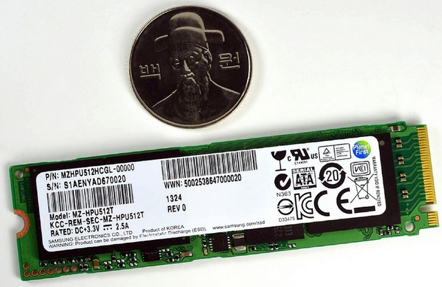 Samsung: «Встречайте SSD PCIe со скоростью записи до 1.4 ГБ/с для ультрабуков»-2
