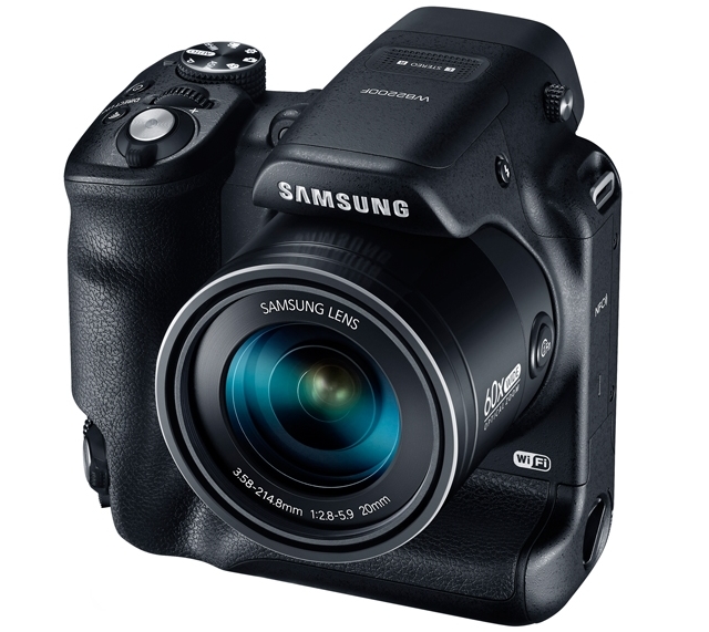 60-кратный ультразум Samsung SMART Camera WB2200F с несъемным батарейным блоком