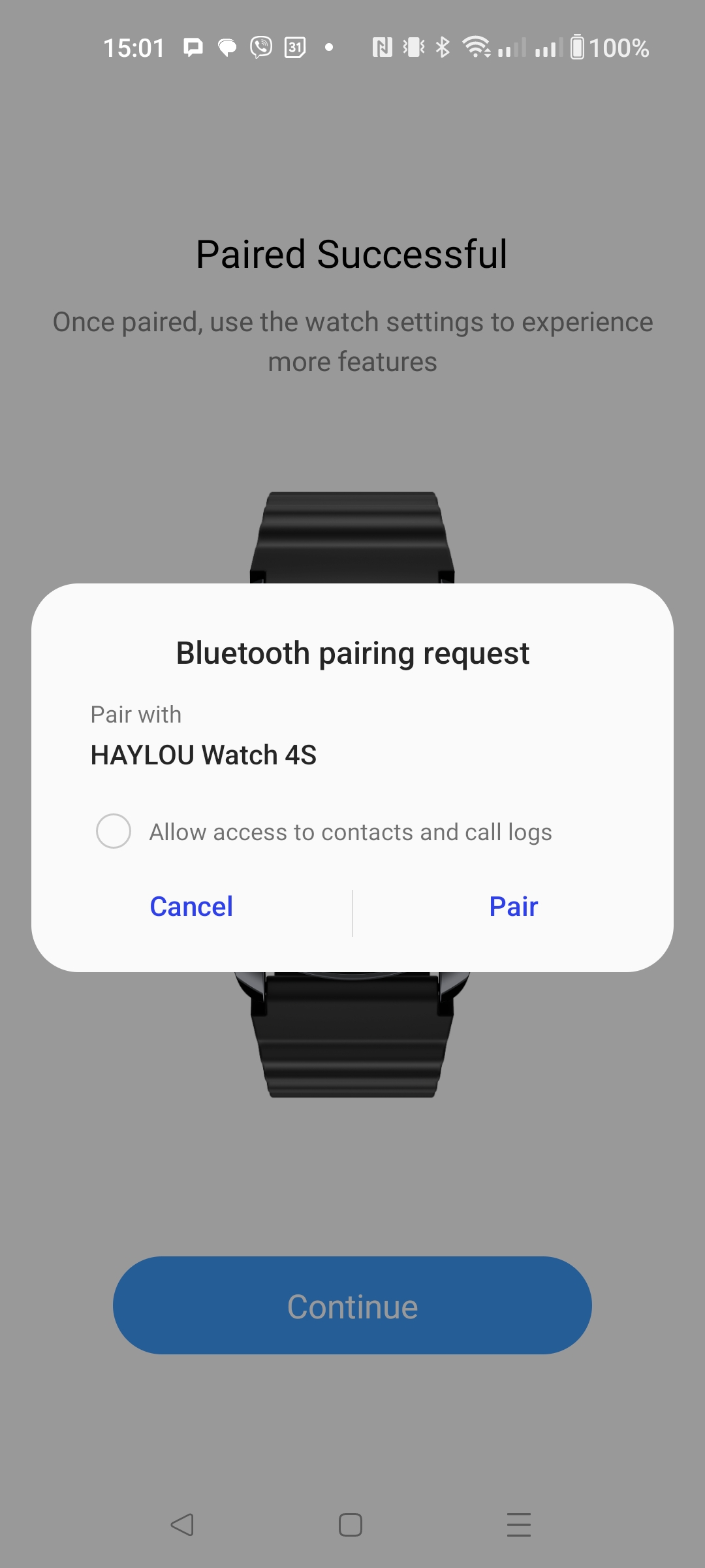 Додаткові налаштування в додатку Haylou Fun