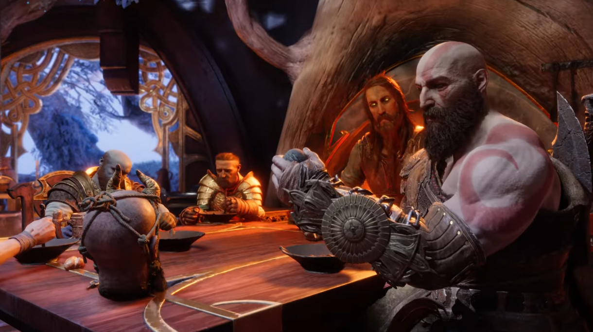 The developers of God of War: Ragnarok told about the world of dwarves Svartalfheim, where an industrial city is being built among various biomes-11