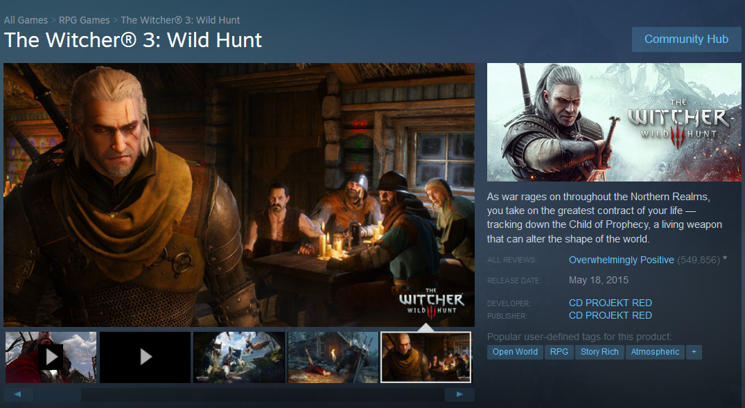 Час нових змін: CD Projekt Red оновила обкладинку The Witcher 3: Wild Hunt у цифрових магазинах PlayStation, Xbox та Steam-4