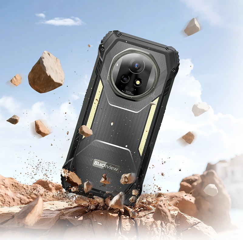 Blackview XPLORE 2 smartphone on AMOLED display