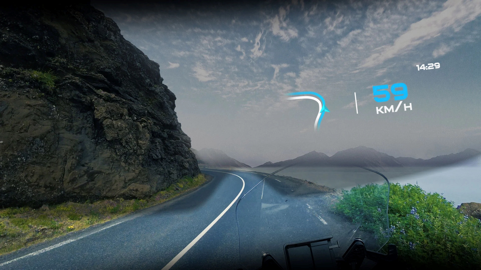 Shoei GT-Air 3 Smart vue de dessus