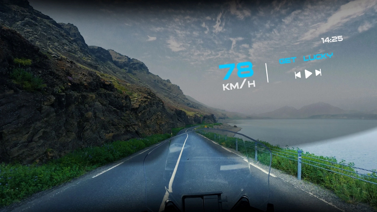 Shoei GT-Air 3 Smart vue de l'intérieur