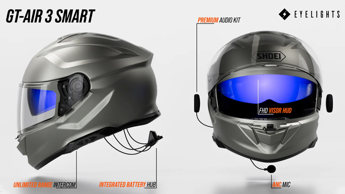 Casque Shoei GT-Air 3 Smart vue de face