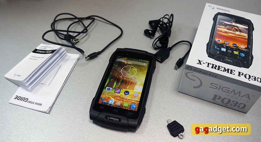 Обзор защищенного смартфона Sigma mobile X-Treme PQ30-2