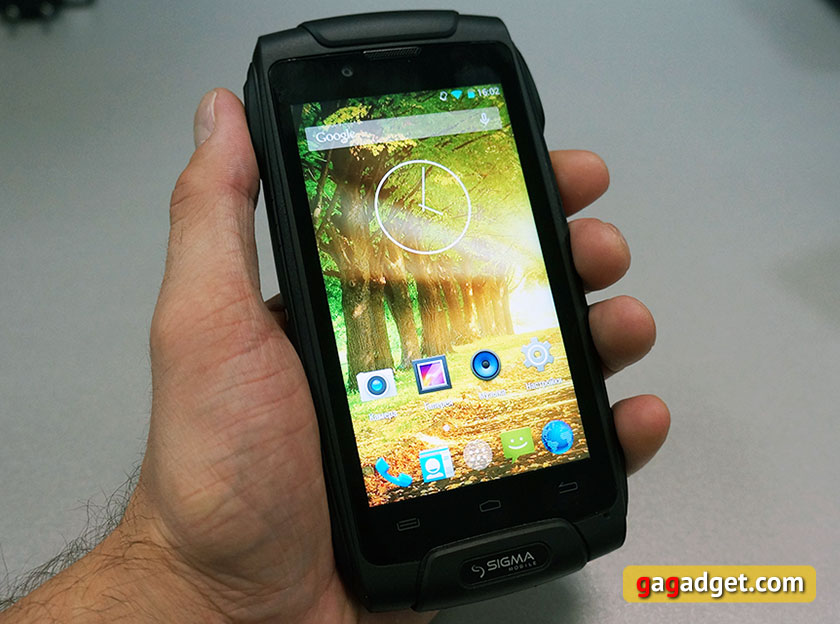 Обзор защищенного смартфона Sigma mobile X-Treme PQ30-3