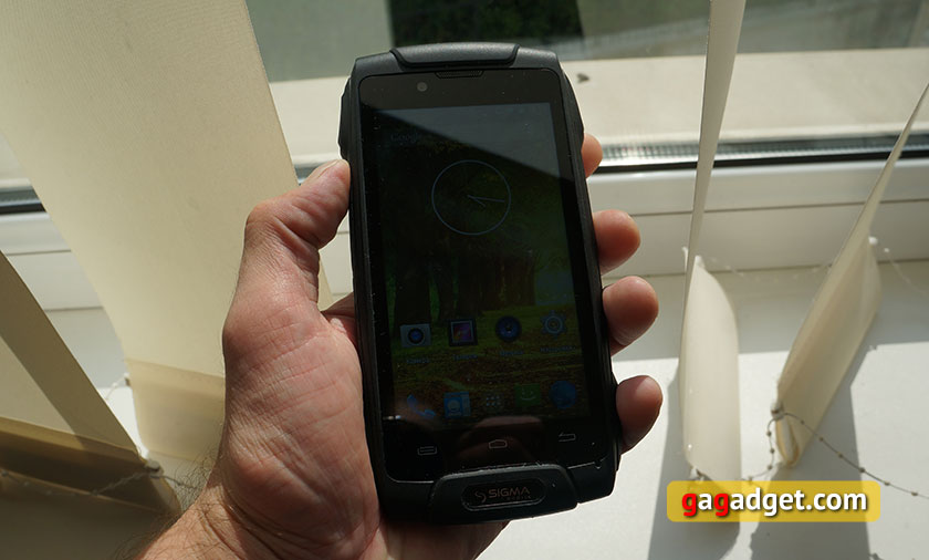 Обзор защищенного смартфона Sigma mobile X-Treme PQ30-15