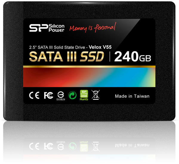 Твердотельные накопители Silicon Power Velox V55 и Slim S55 с интерфейсом SATA 6 Гбит/с-2