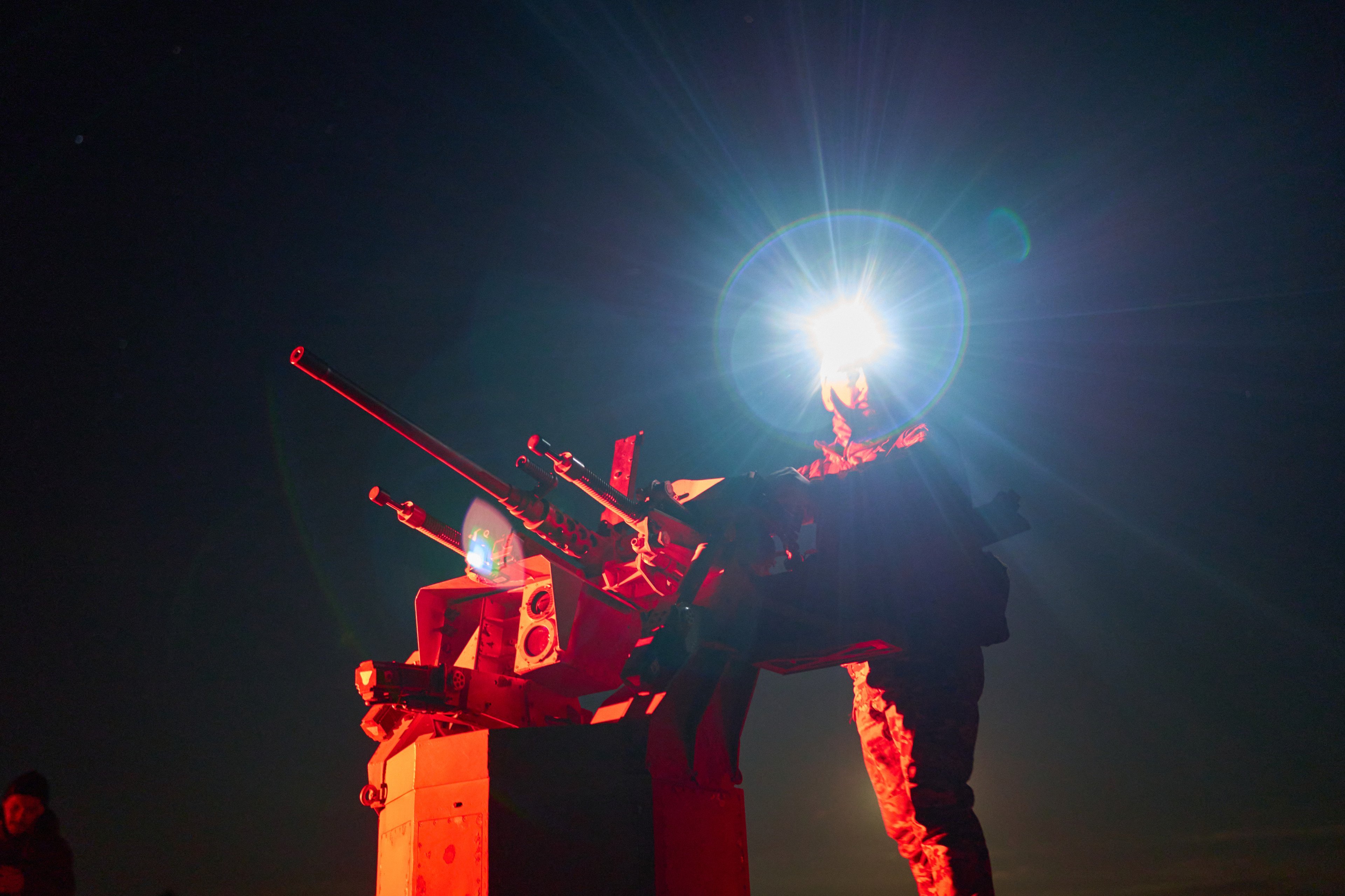 Зенитная турель Sky Sentinel с пулеметом M2 Browning