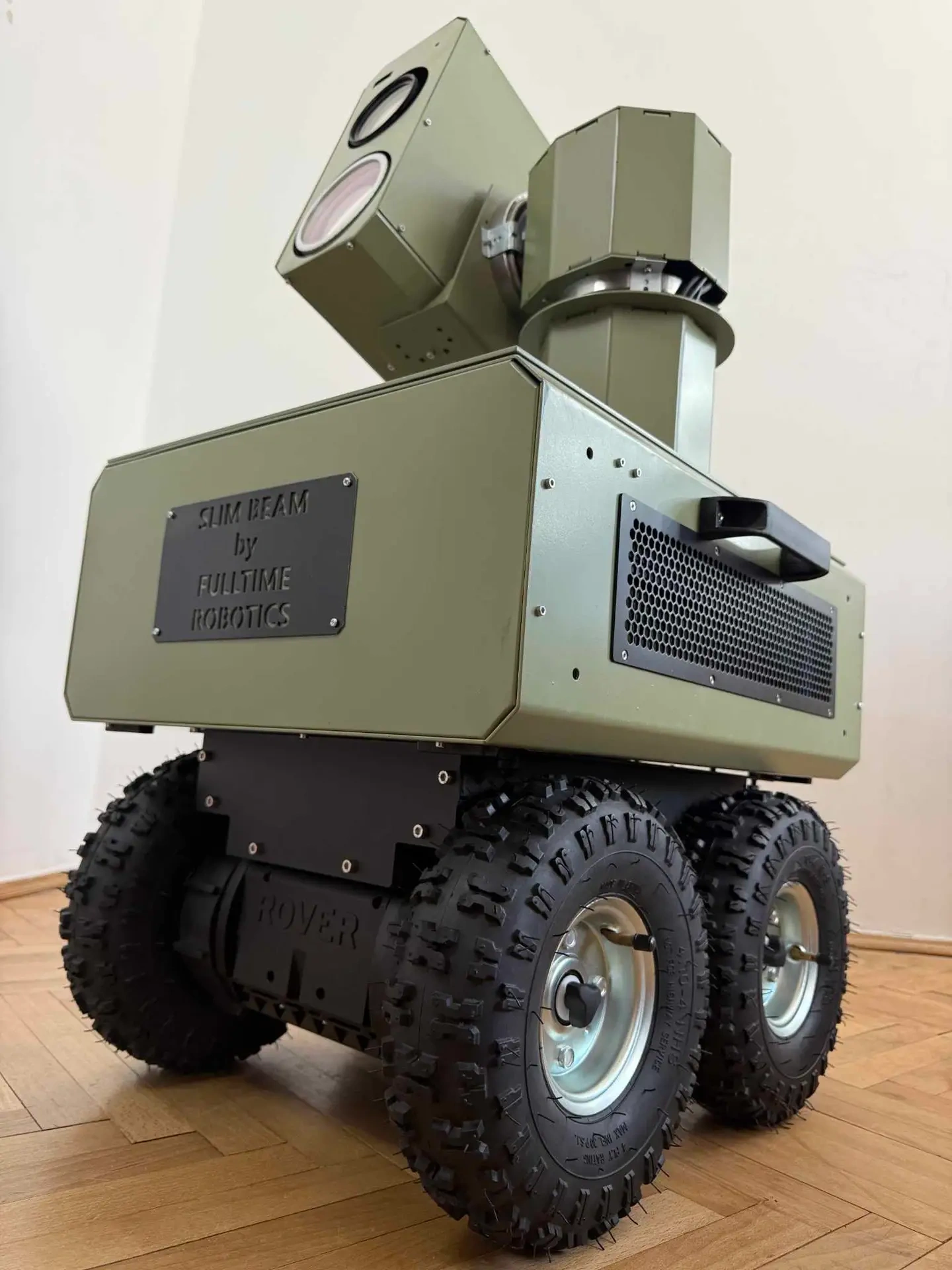 Украинская лазерная установка SlimBeam. Иллюстрация: Brave1