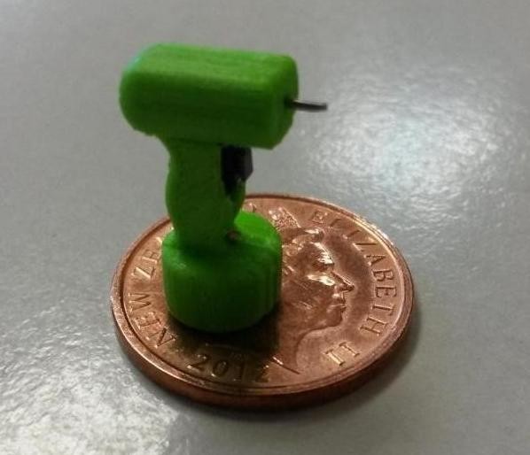 Самая маленькая работающая электродрель с напечатанным на 3D-принтере корпусом-2