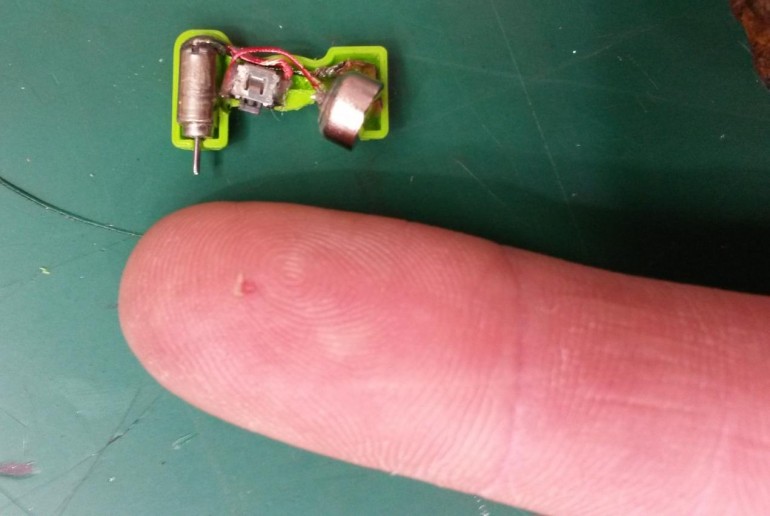Самая маленькая работающая электродрель с напечатанным на 3D-принтере корпусом-3