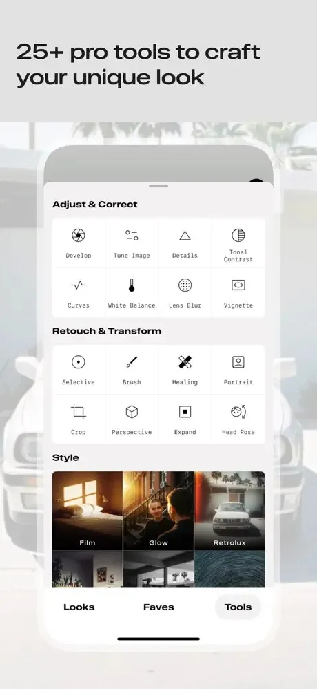 Mise à jour de Snapseed 3.0