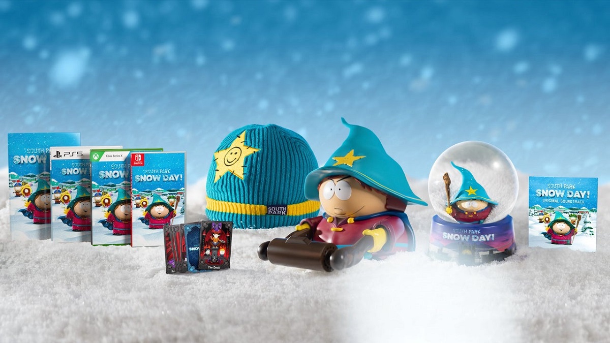 A hat, a snow globe and a toilet paper holder: creative collector's edition of co-operative action game South Park: Snow Day has been unveiled