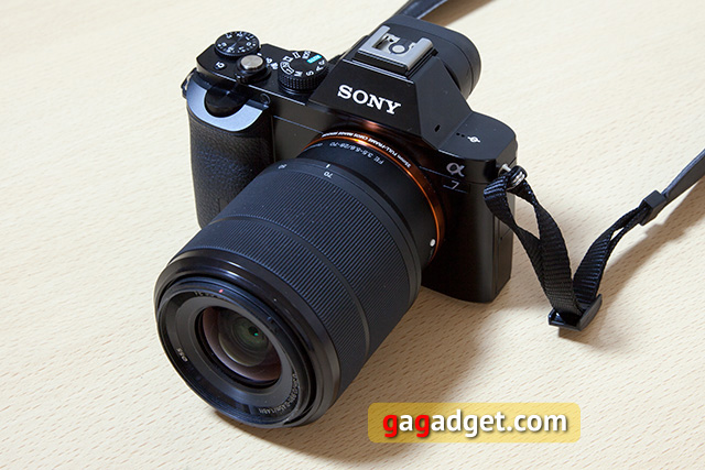 Обзор полнокадровой компактной системной камеры Sony Alpha A7-2