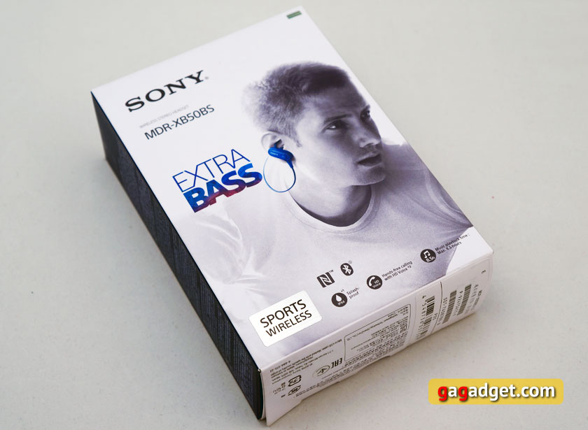 Обзор спортивной Bluetooth-гарнитуры Sony MDR-XB50BS-2