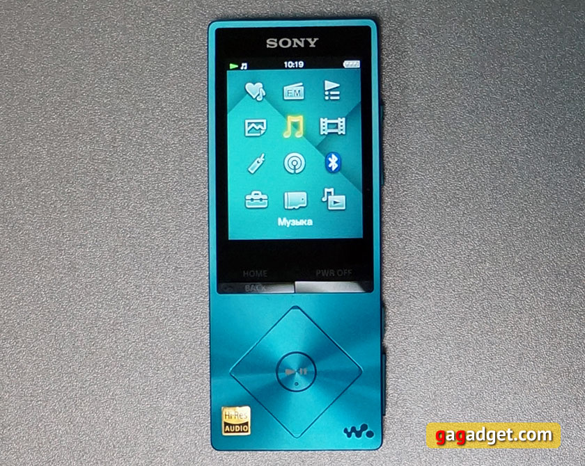 Обзор плеера Sony NWZ-A15 с поддержкой Hi-Res аудио-4