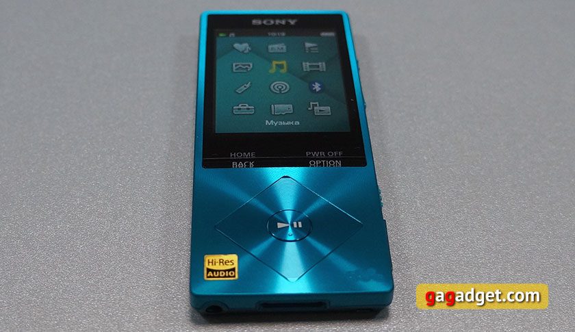 Обзор плеера Sony NWZ-A15 с поддержкой Hi-Res аудио-10