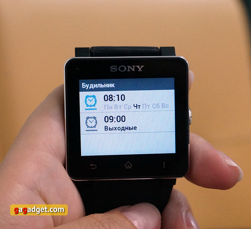 Обзор «умных» часов Sony SmartWatch 2 (SW2)-10