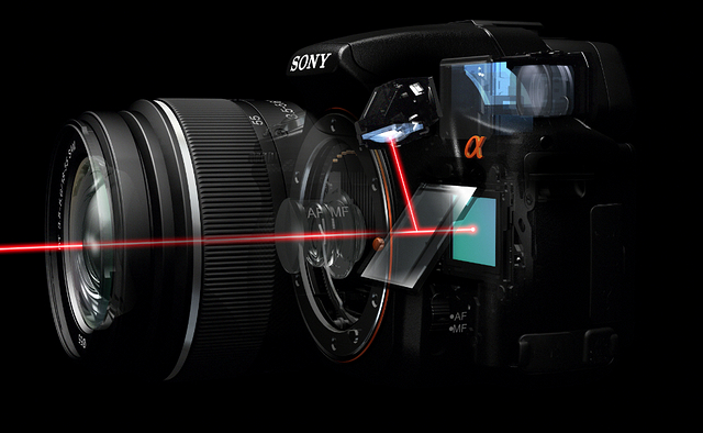 SLT-камеры Sony Alpha: электронный видоискатель