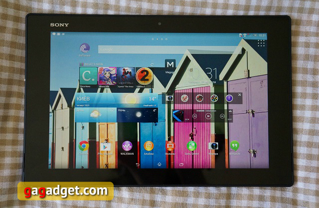 Обзор Sony Xperia Tablet Z2: планшет для Бонда